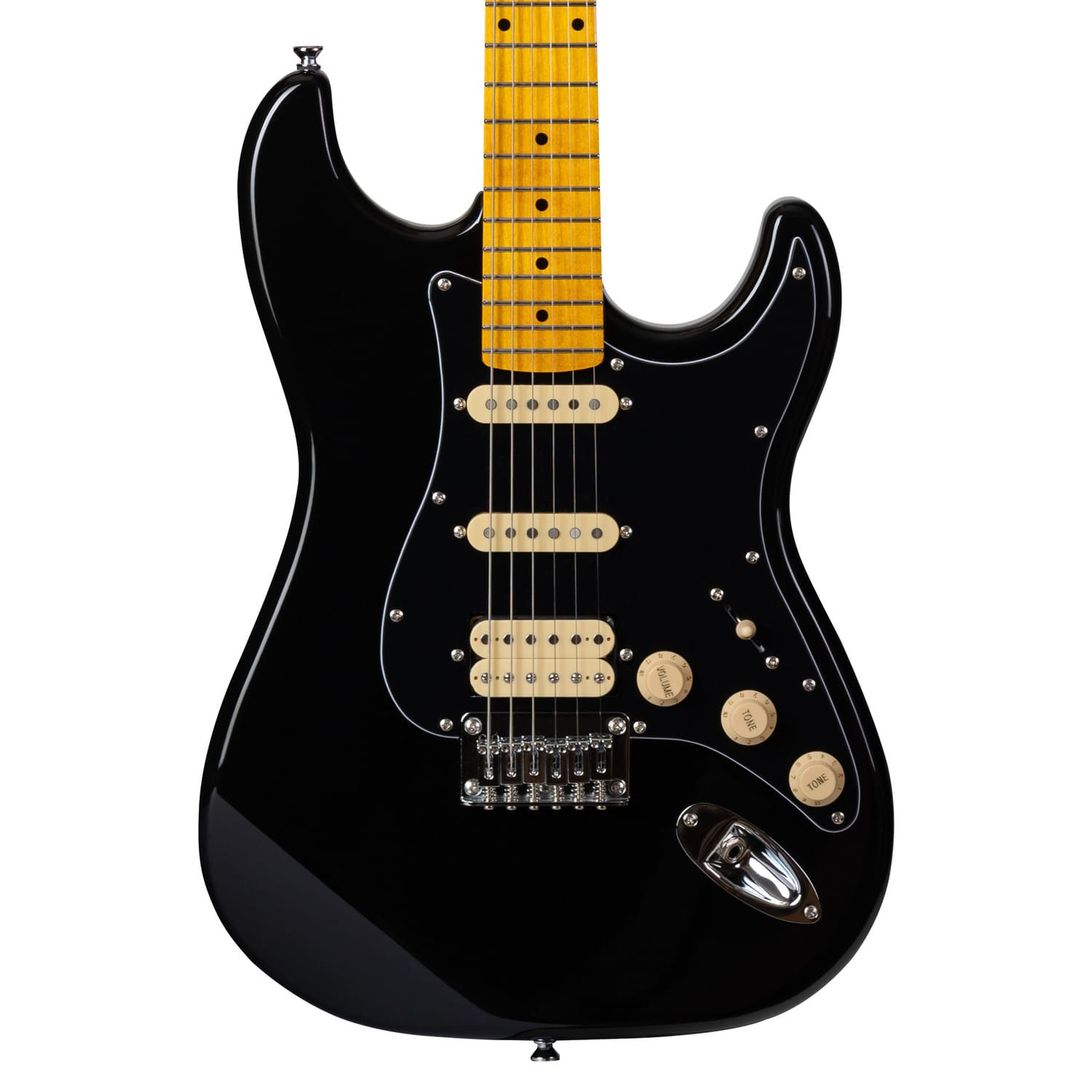 Электрогитара Rockdale Stars Classic HSS Maple Black - 15