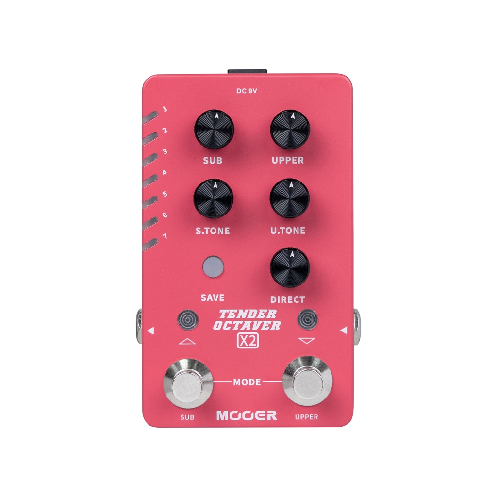 Педаль эффектов Mooer M730 Tender Octaver X2 - 2