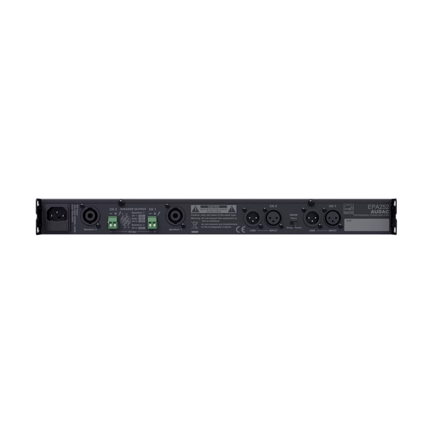 Усилитель мощности AUDAC EPA252 - 6