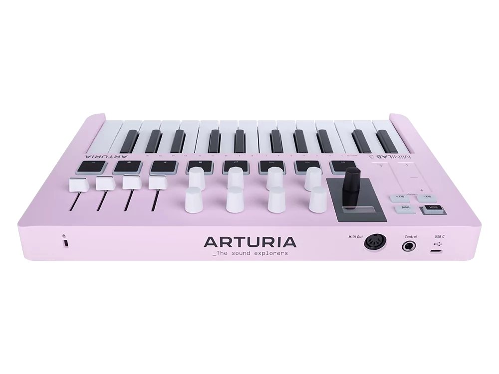 MIDI-клавиатура Arturia MiniLAB 3 Rose Quartz - 21