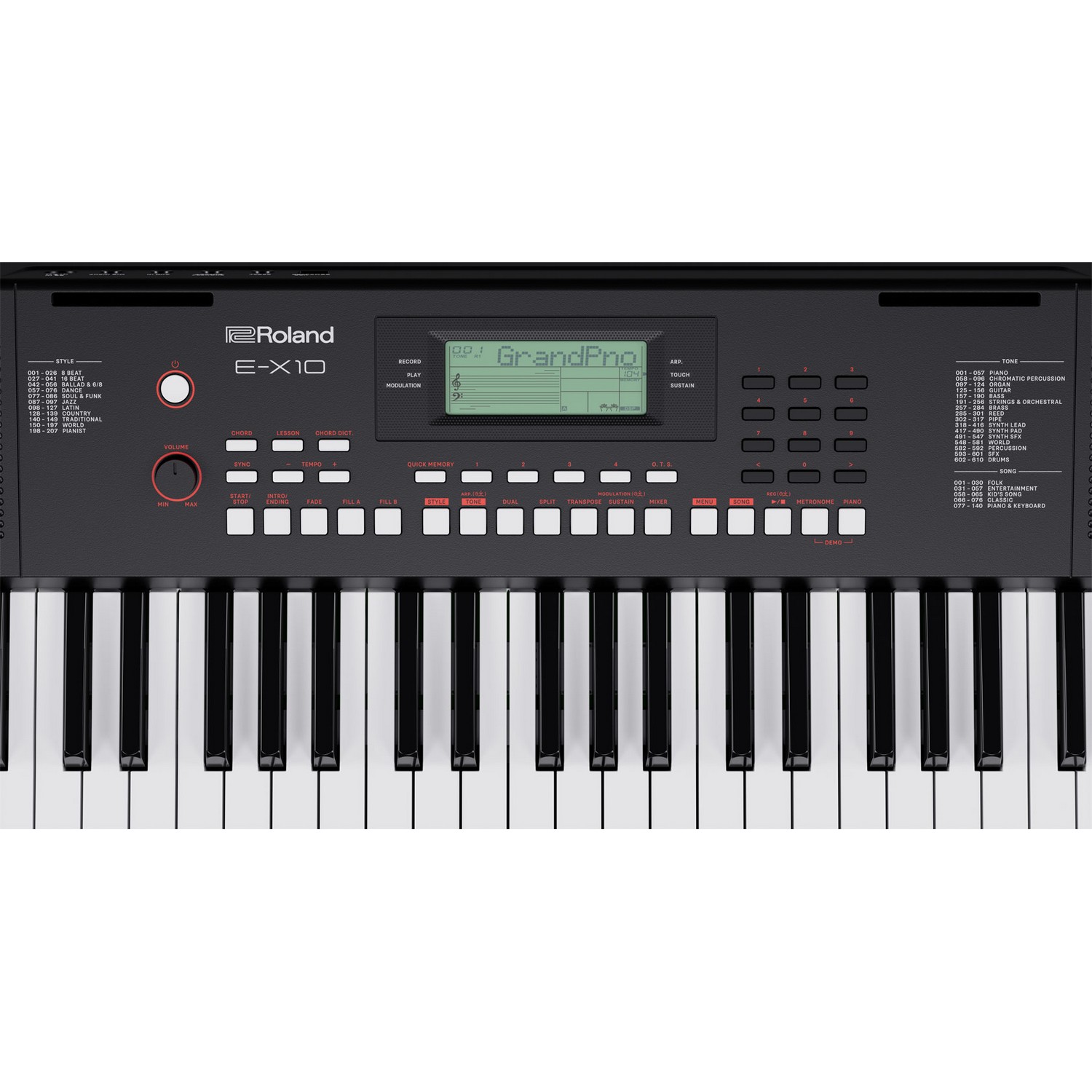 Cинтезатор Roland E-X10 - 23