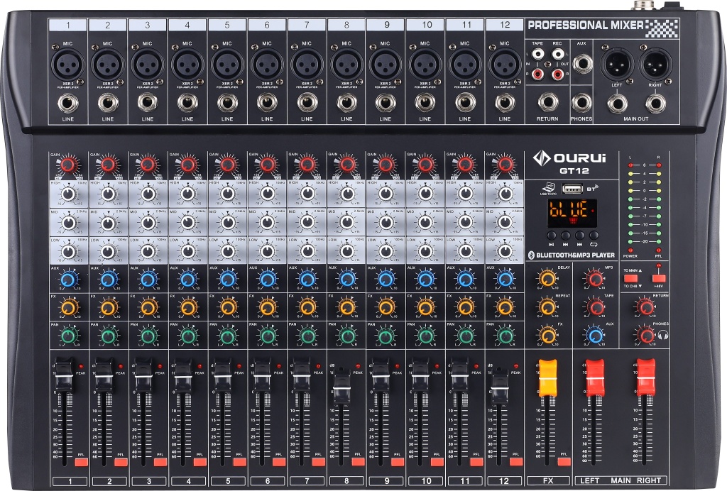Микшерный пульт LAudio GT-12 - 2