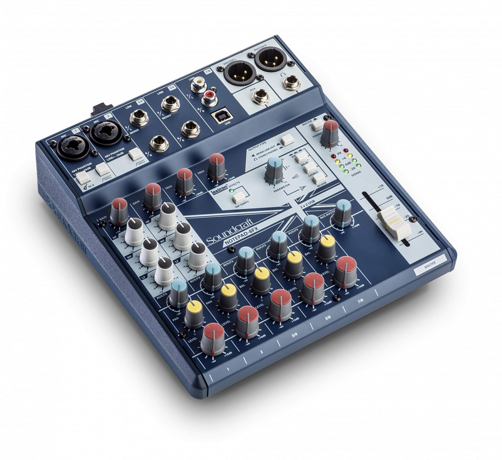 Микшерный пульт Soundcraft Notepad-8FX - 10