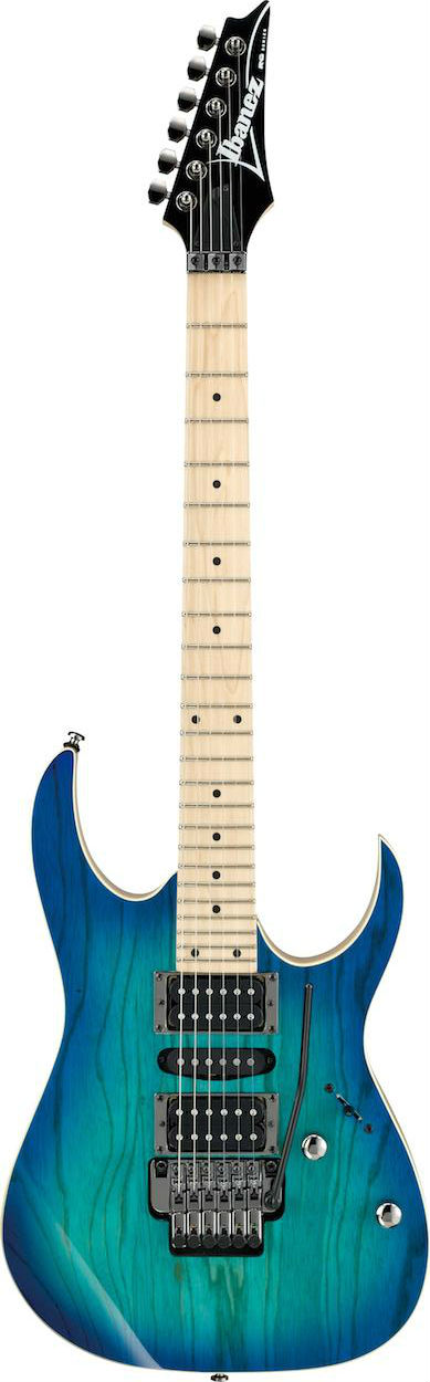 Электрогитара Ibanez RG370AHMZ-BMT, Синий - 4