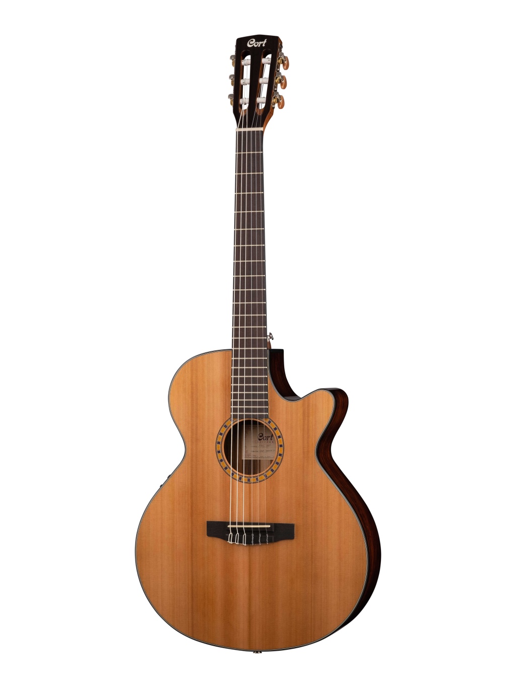 Классическая гитара Cort CEC7-NAT-WBAG - 2