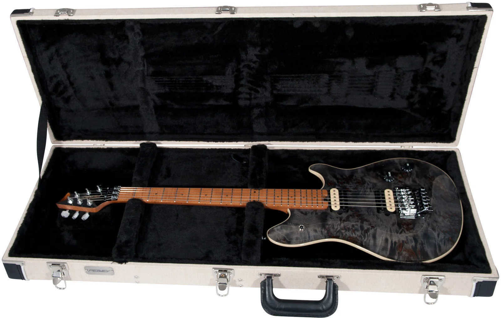 Электрогитара Peavey HP2 Tremolo Poplar Burl Trans Black - 13