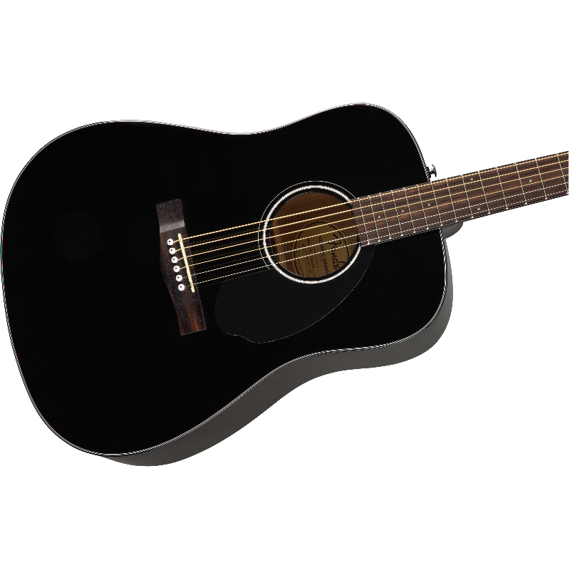Акустическая гитара Fender Cd-60S Black - 14