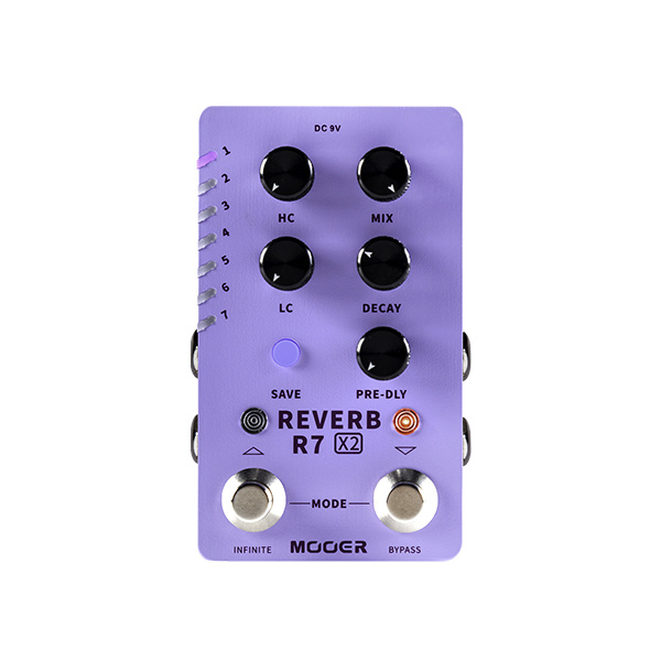 Педаль эффектов Mooer M723 R7 X2 Reverb - 2