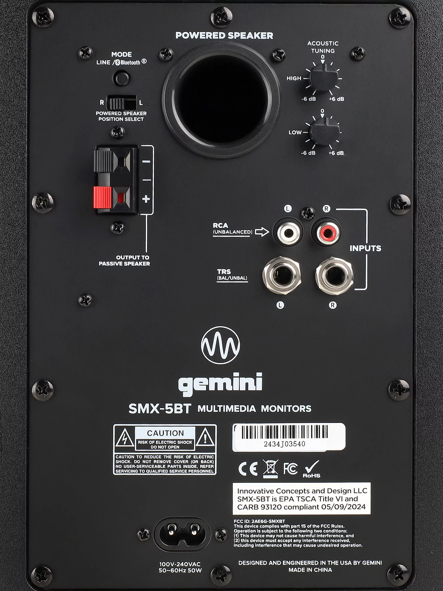 Комплект акустических систем Gemini SMX-5BT - 21