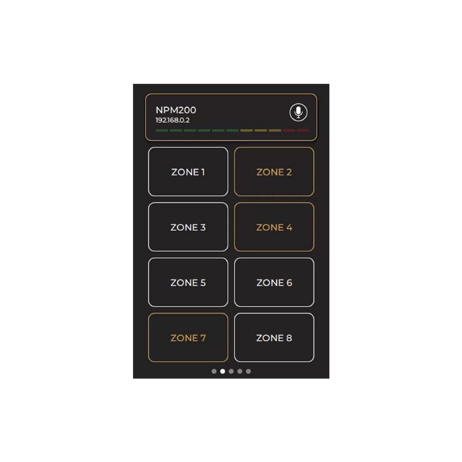 Пейджинговая консоль AUDAC NPM200 - 15