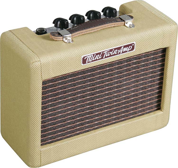 Комбоусилитель Fender MINI `57 TWIN-AMP, Черный - 2
