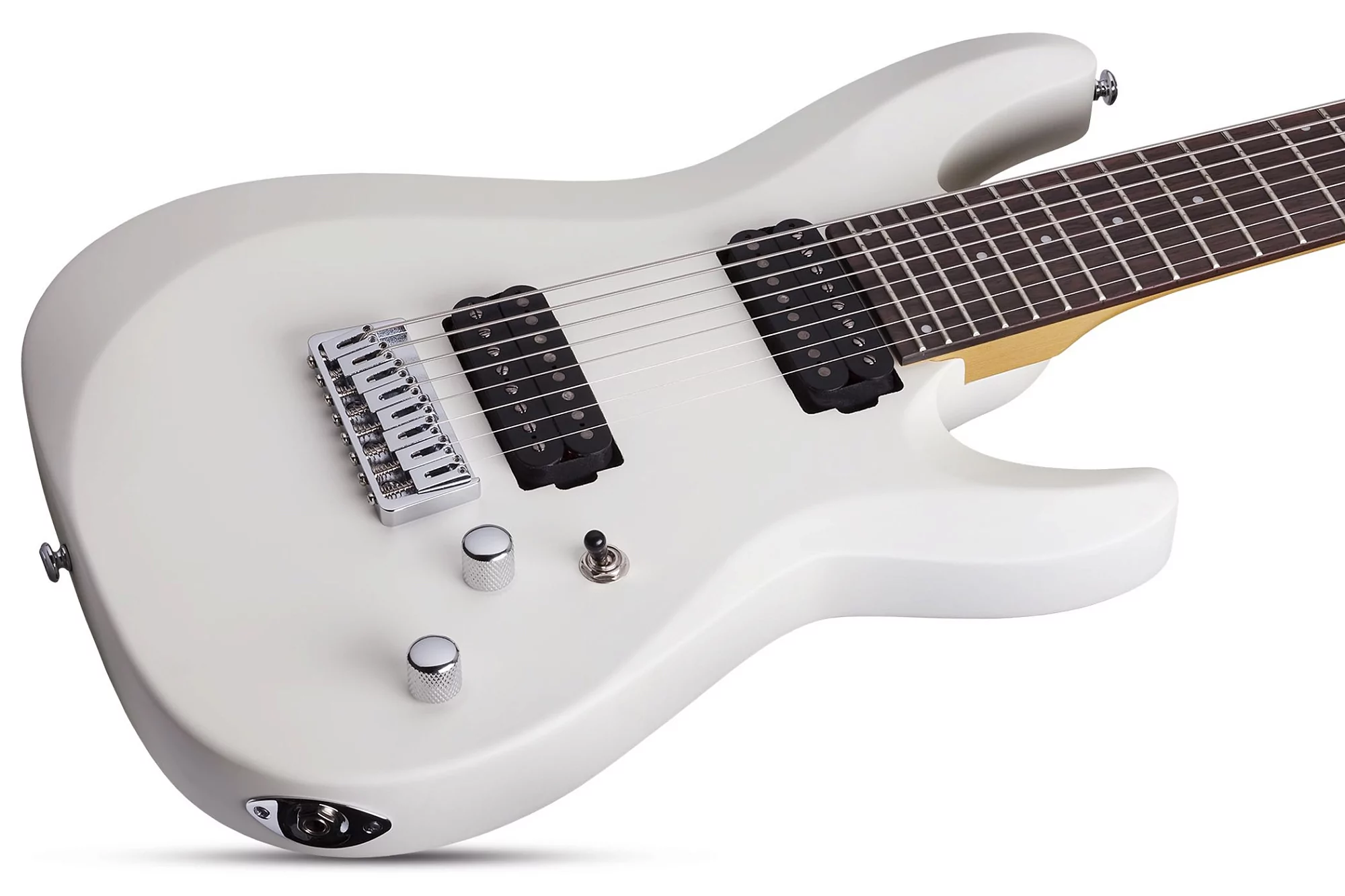 Электрогитара Schecter C-8 DELUXE Satin White - 9