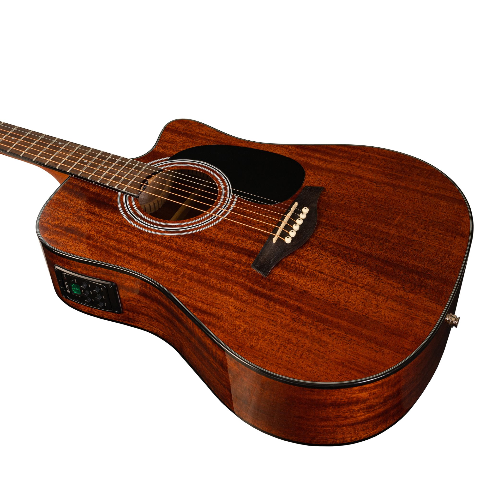 Акустическая гитара Rockdale Aurora D6 C All-Mah E Gloss - 15