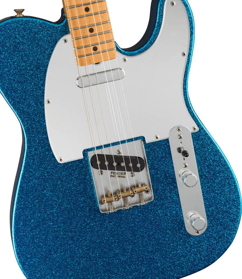 Электрогитара Fender J Mascis Telecaster Bottle Rocket Blue Flake - 10
