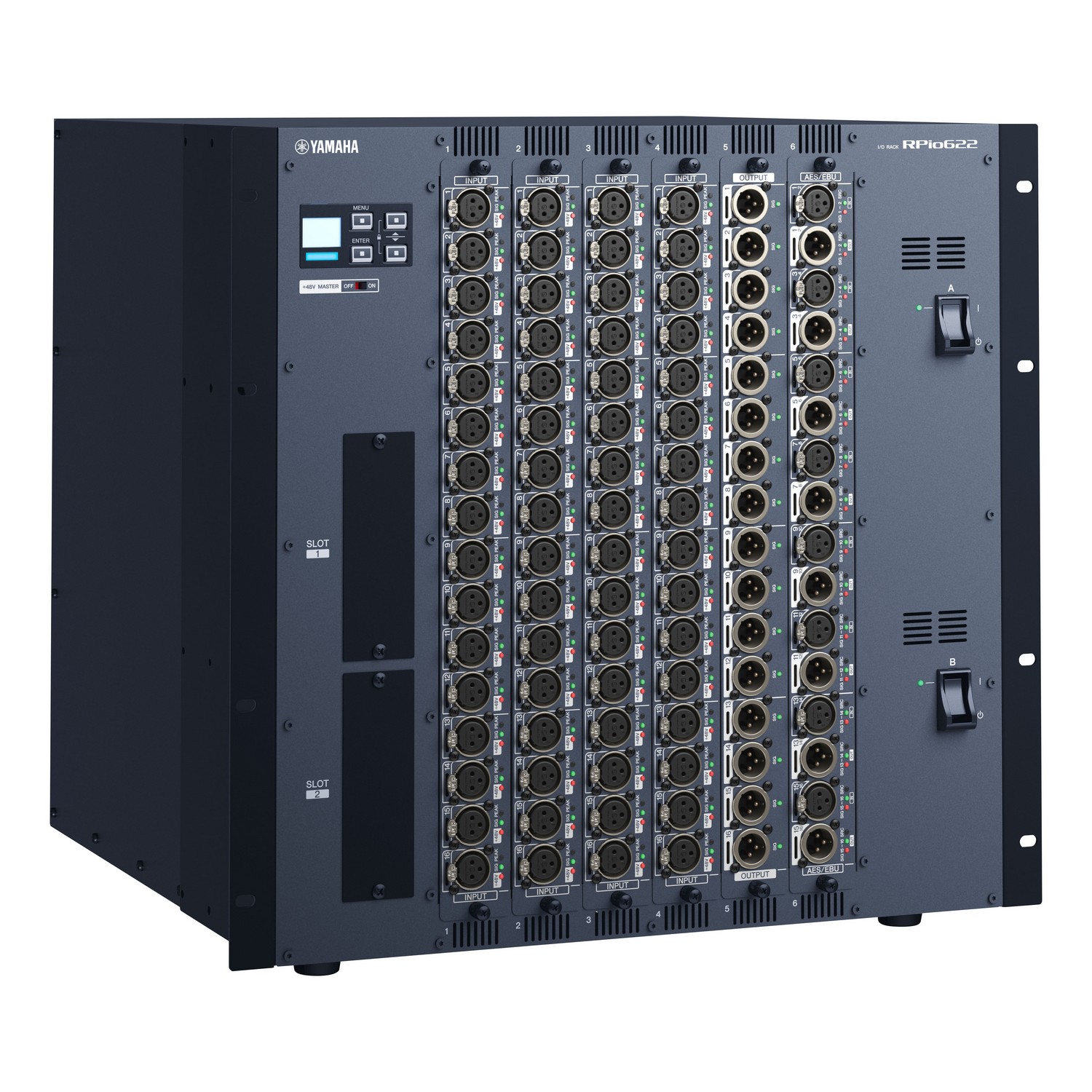 Рэковый аудиоинтерфейс Yamaha Rivage RPio622 - 7