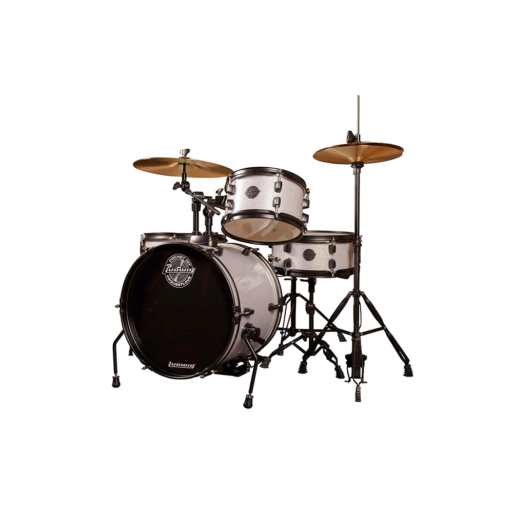 Барабанная установка Ludwig LC178X029 Pocket Kit Questlove, белая - 5