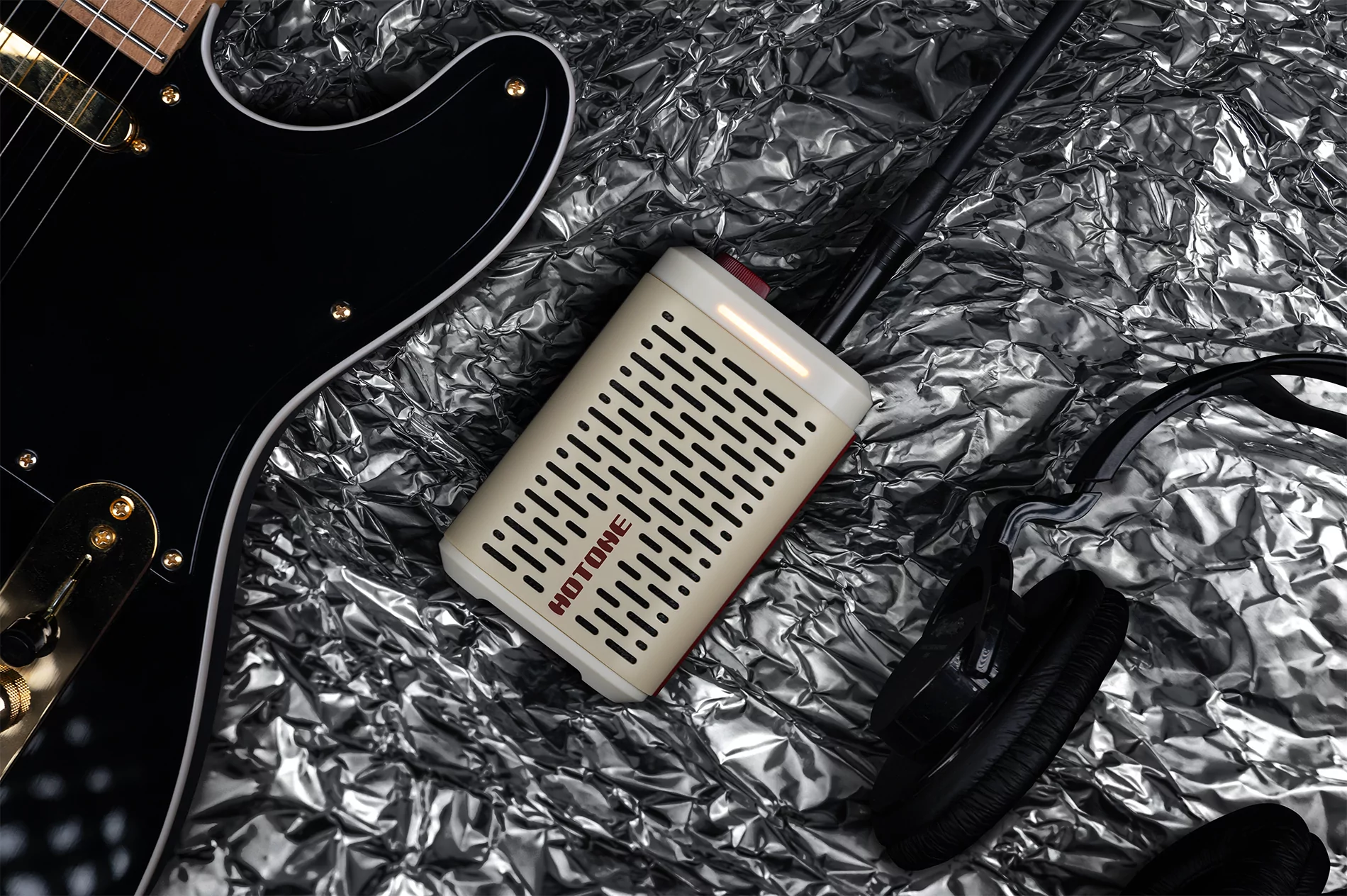 Моделирующий мини-комбоусилитель Hotone Pulze Mini WH Белый - 23