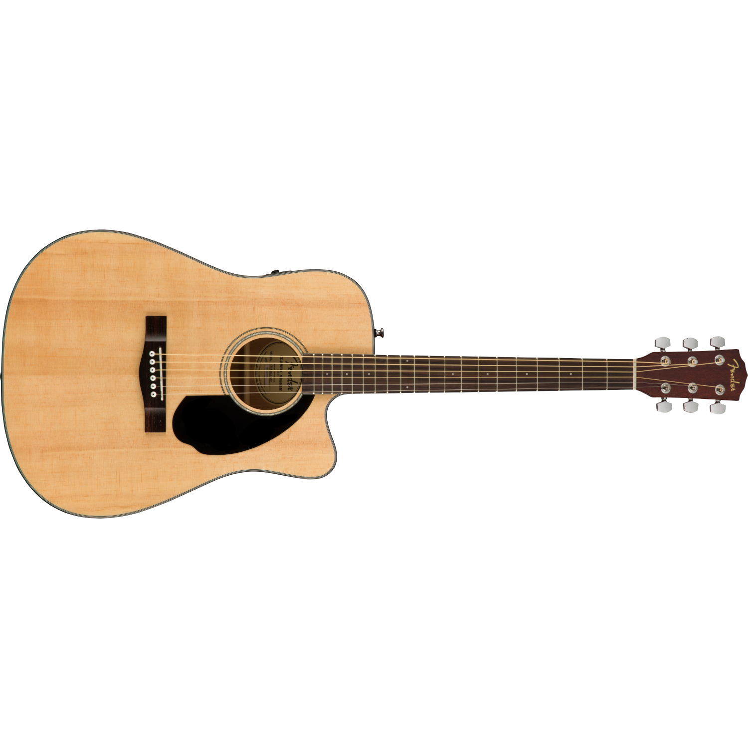 Акустическая гитара Fender Cd-60Sce Natural - 12