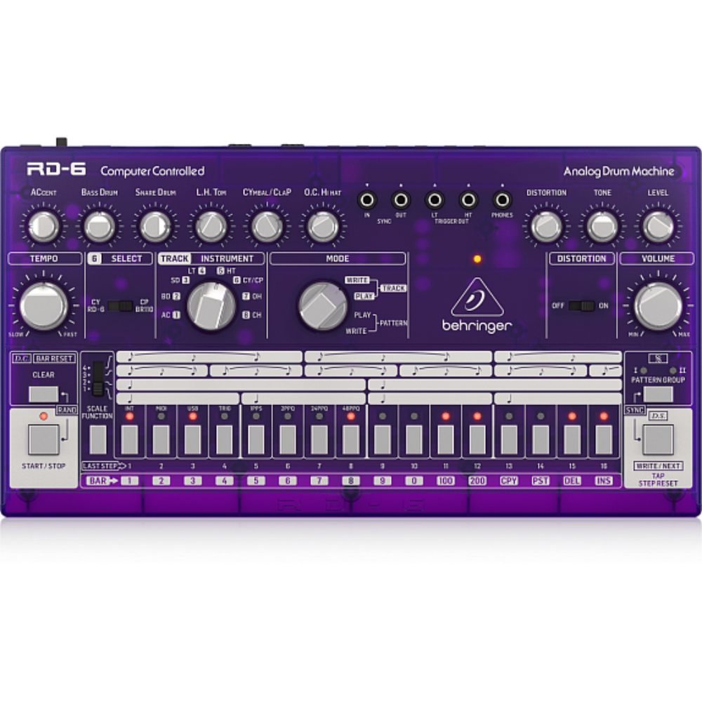 Аналоговая драм-машина Behringer RD-6-GP - 6
