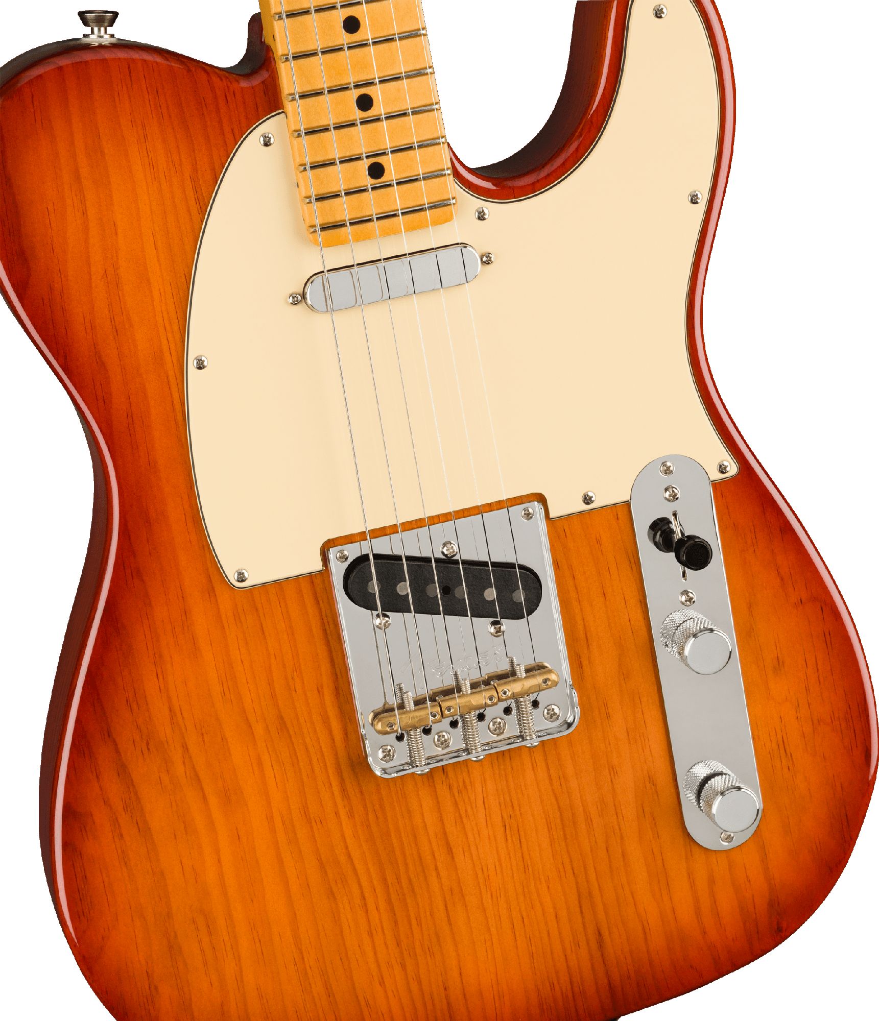 Электрогитара Fender American PRO II Telecaster MN Sienna Sunburst - 12