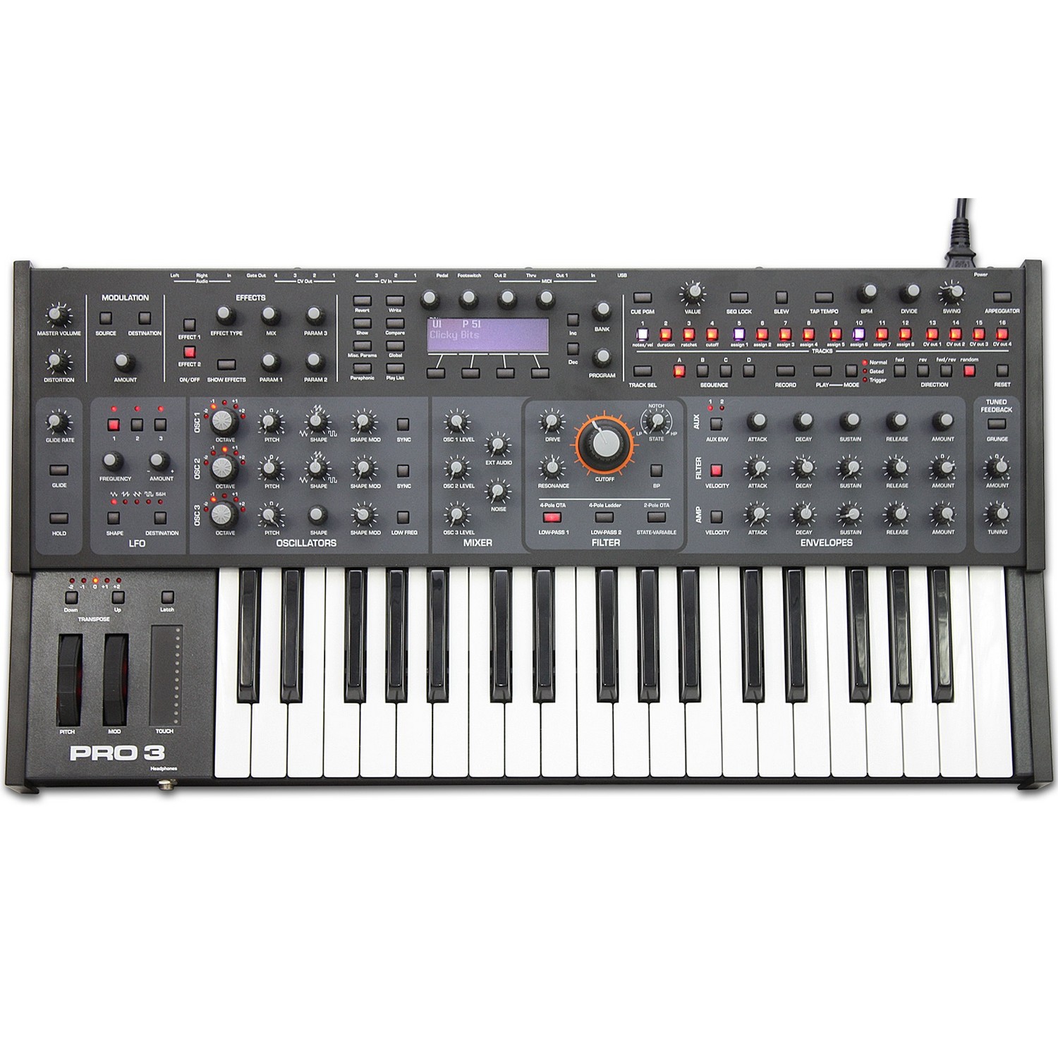 Аналогово-цифровой синтезатор Sequential Pro-3 - 11