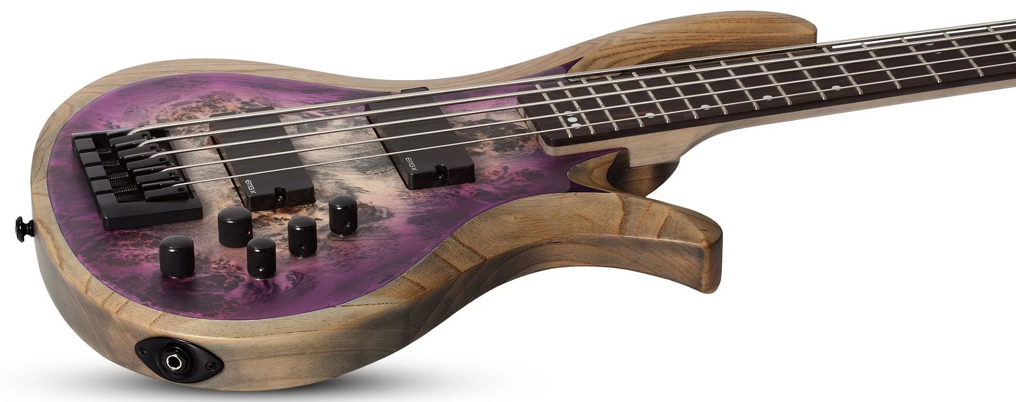 Бас-гитара Schecter RIOT-5 Antique Red Burst - 9