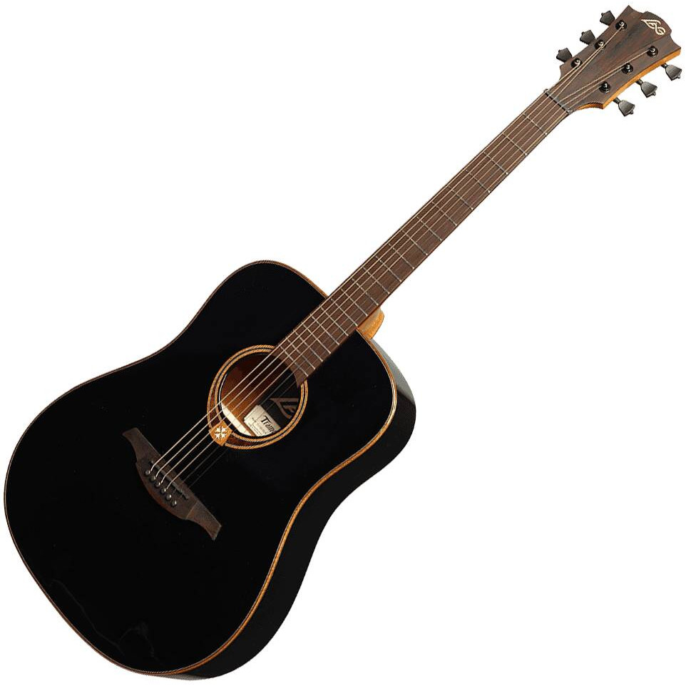 Акустическая гитара LAG T-118D BLK - 9