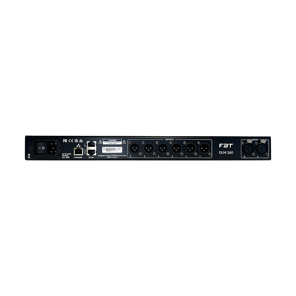 Аудиопроцессор FBT DLM-260 - 8