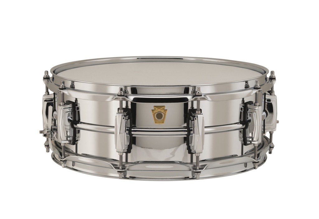 Малый барабан 14" х 5" Ludwig LB400B Chrome over Brass Supraphonic - 4
