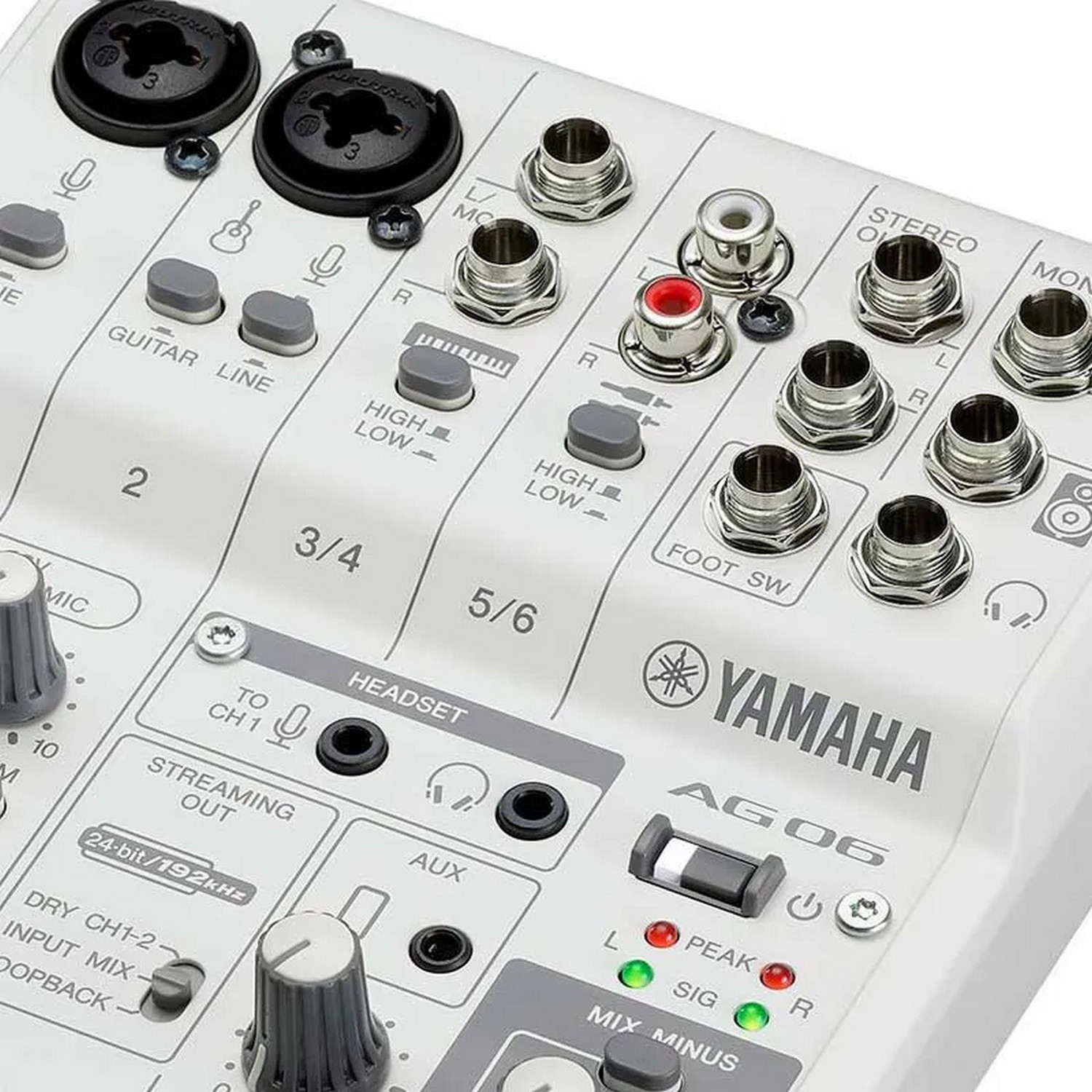 Микшерный пульт Yamaha AG06MK2 White - 17