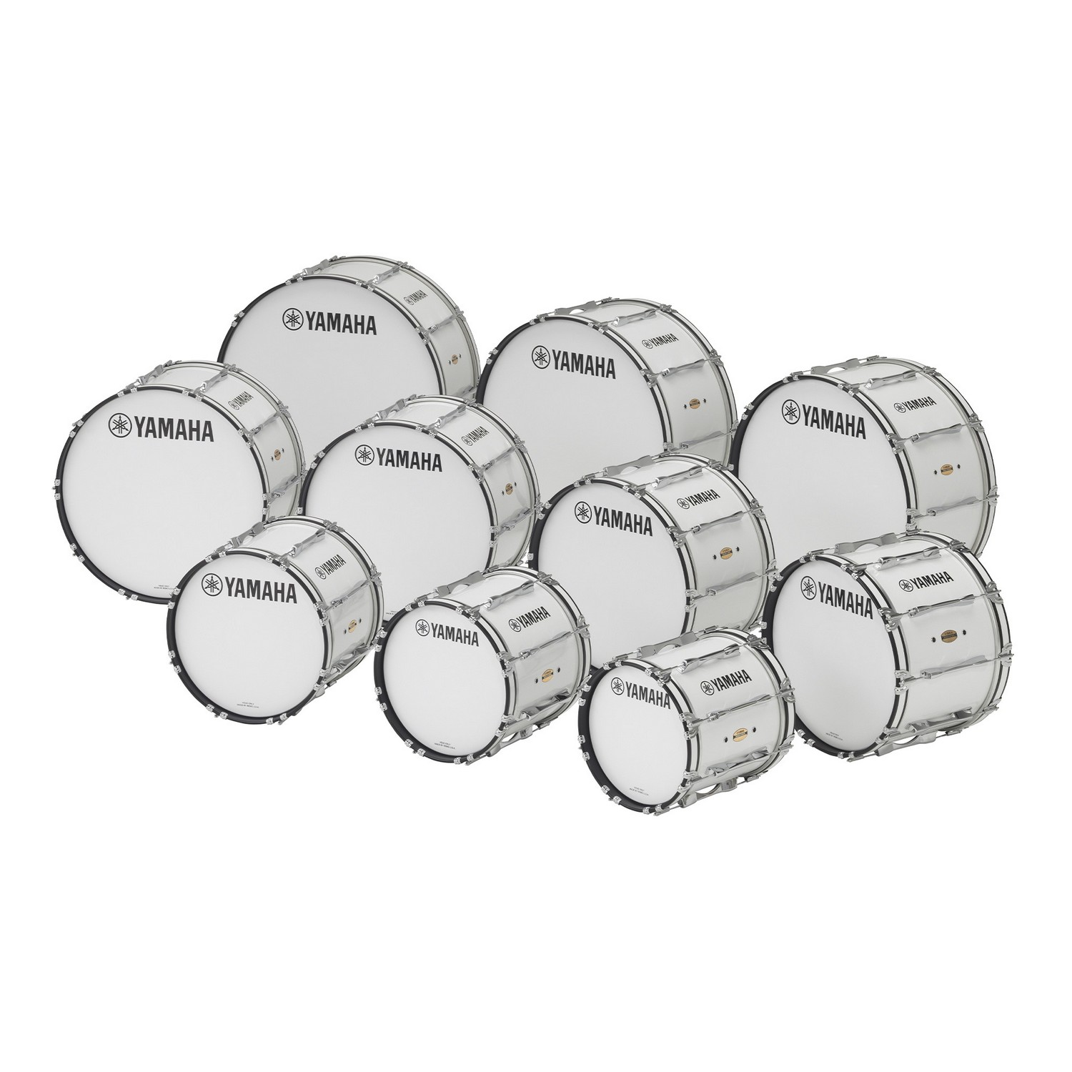 Маршевый барабан Yamaha MB8332U WHITE - 17