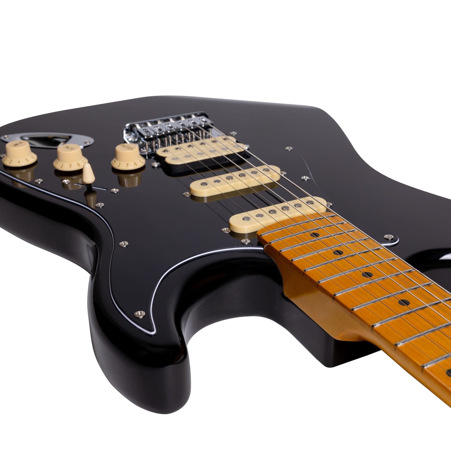 Электрогитара Rockdale Stars Classic HSS Maple Black - 18