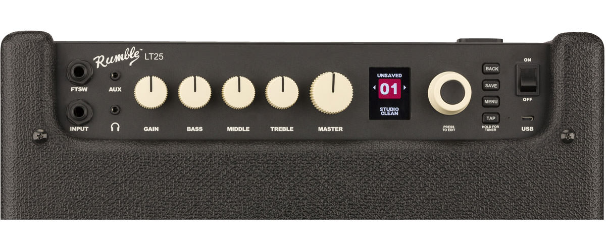 Комбоусилитель Fender RUMBLE LT 25, Черный - 8