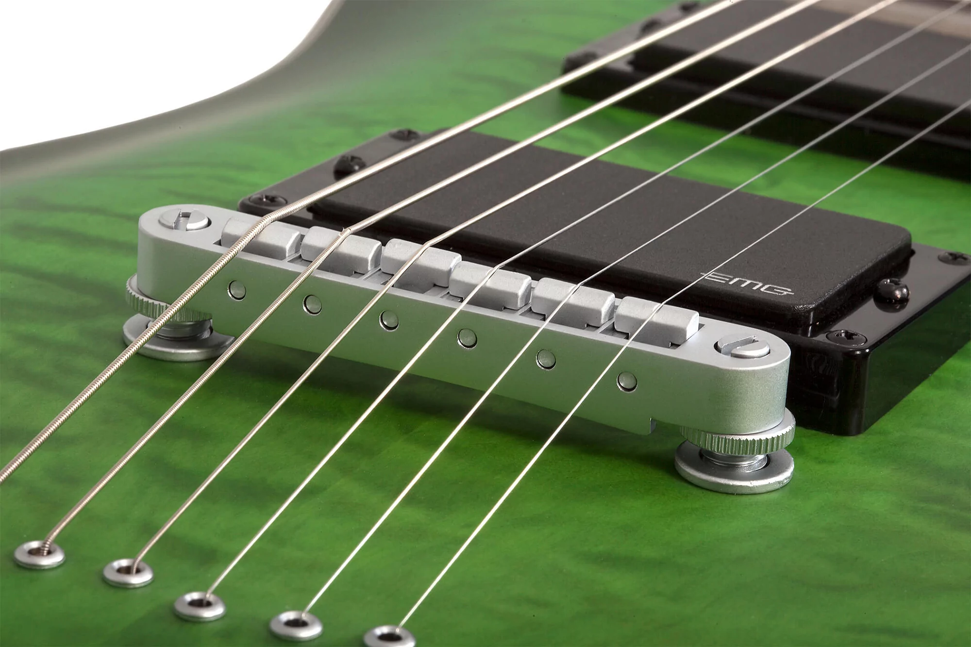 Электрогитара Schecter C-1 PLATINUM Satin Green Burst - 16