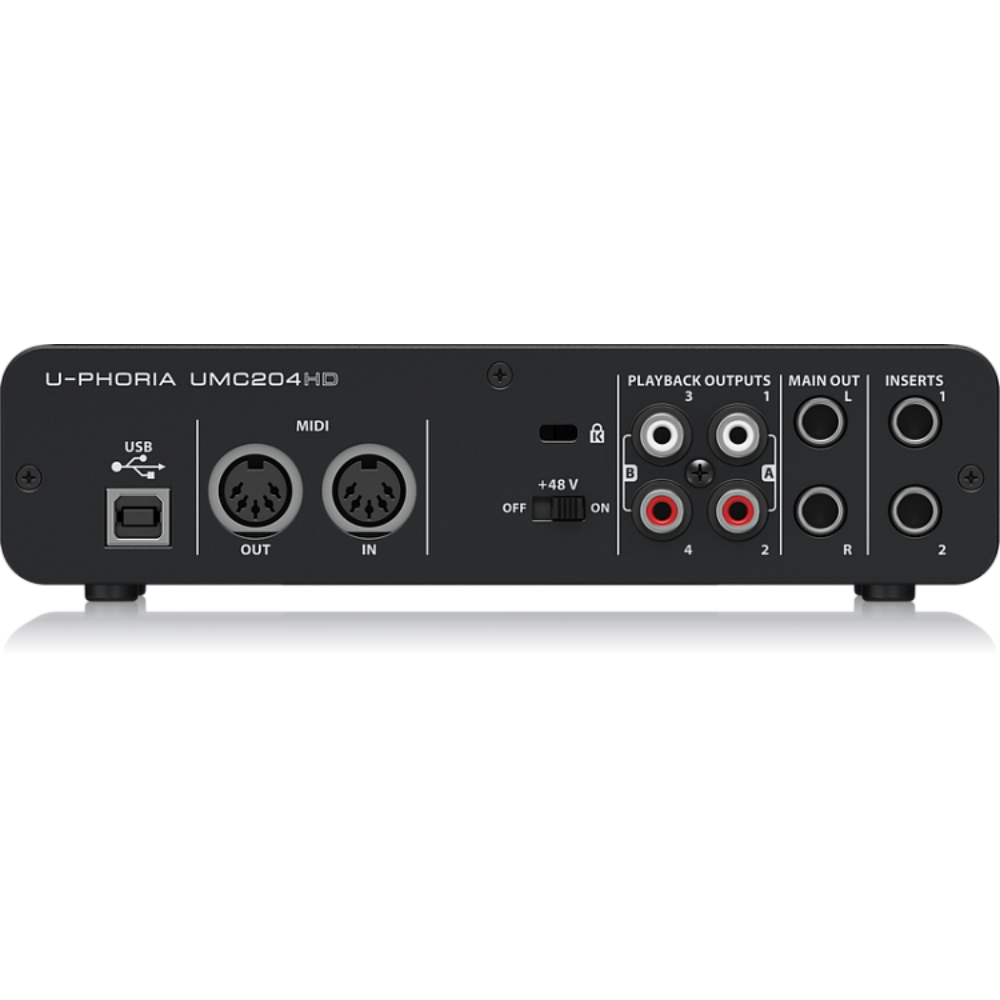 Аудиоинтерфейс Behringer UMC204HD - 7