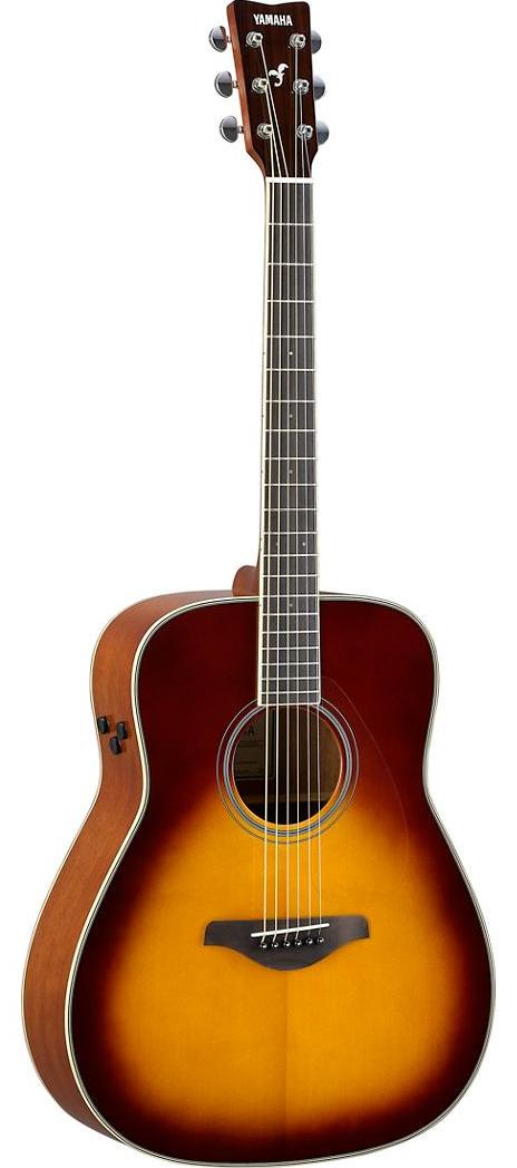 Трансакустическая гитара Yamaha FG-TA Brown Sunburst - 5