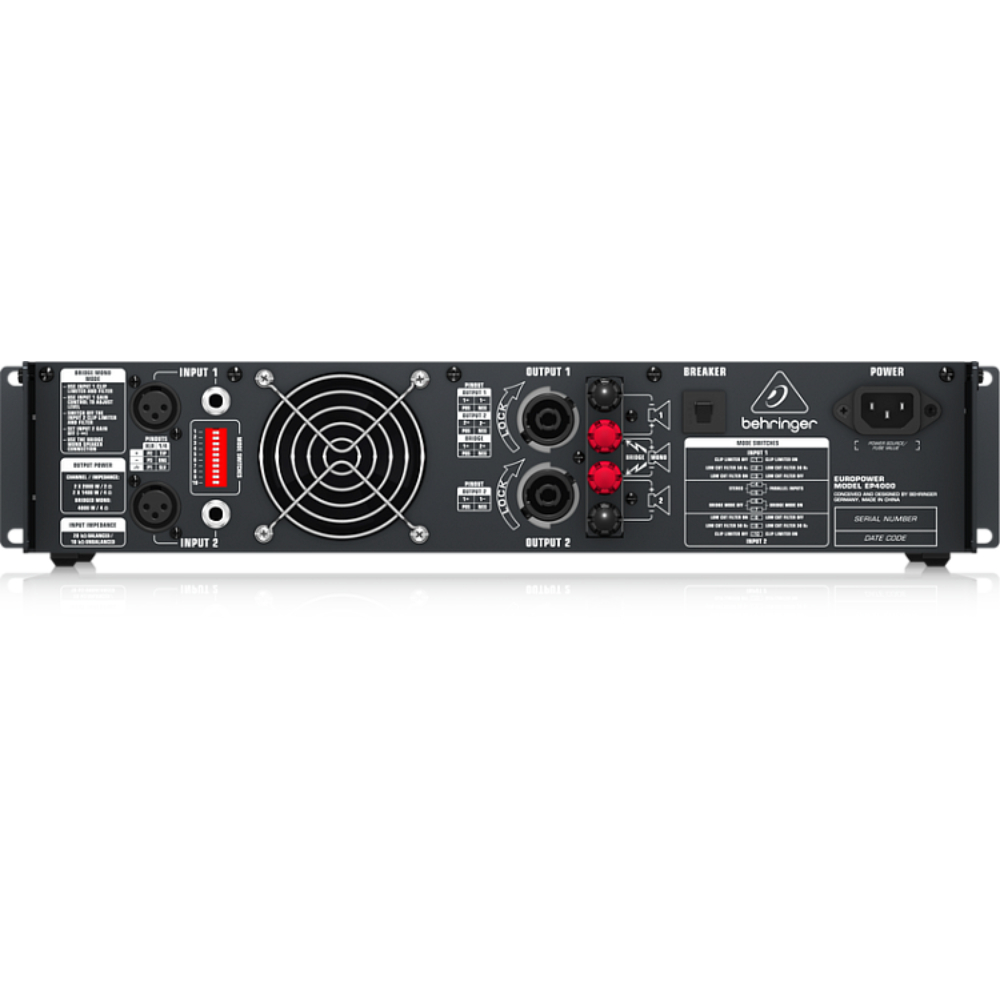 Усилитель мощности Behringer EP4000 - 7
