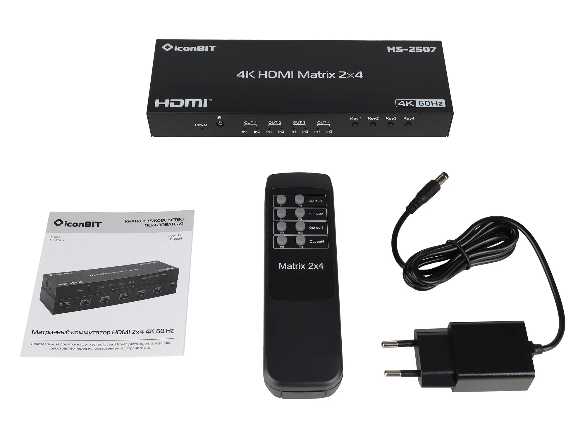 Матричный коммутатор HDMI iconBIT HS-2507 - 29