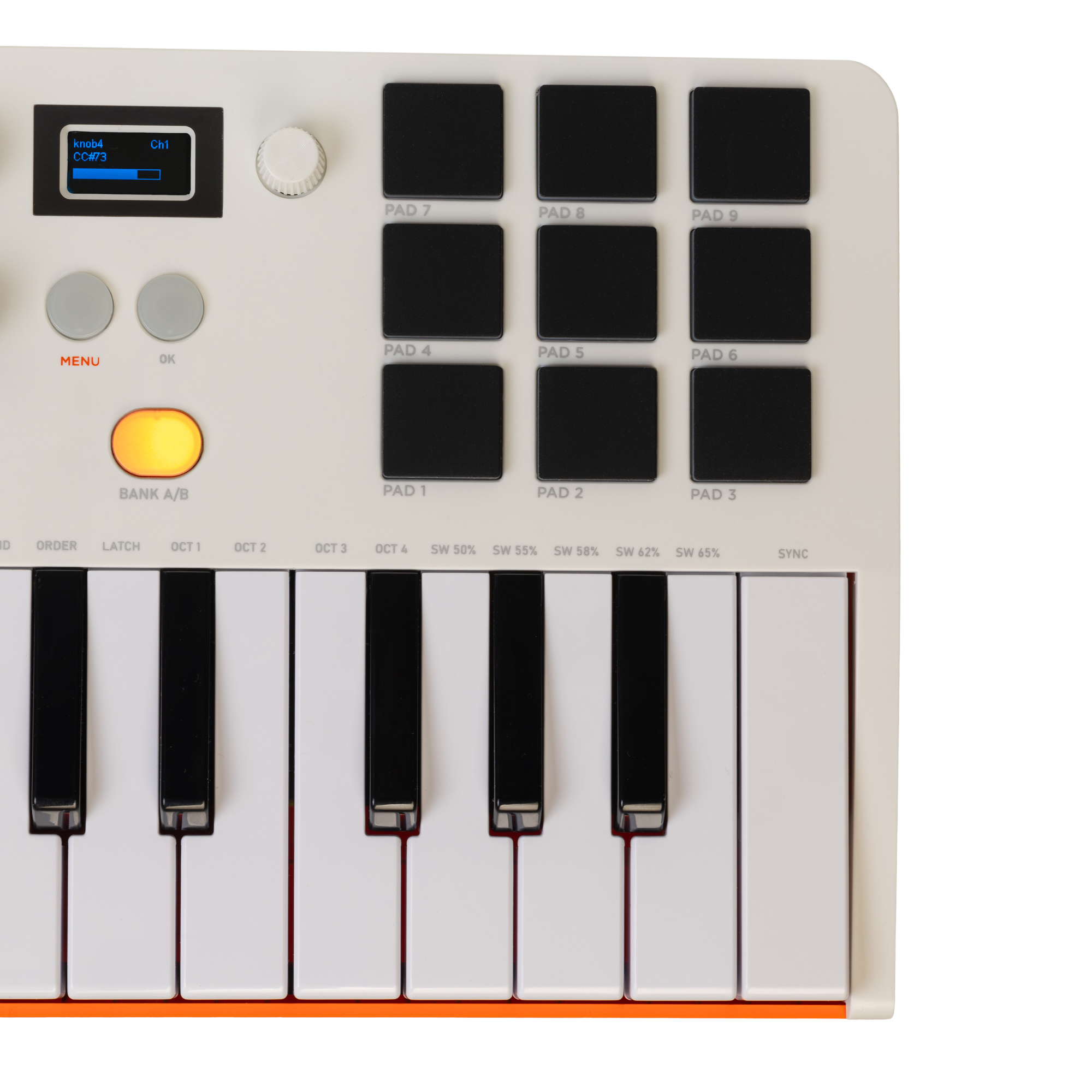 MIDI-клавиатура Rockdale Element White - 19