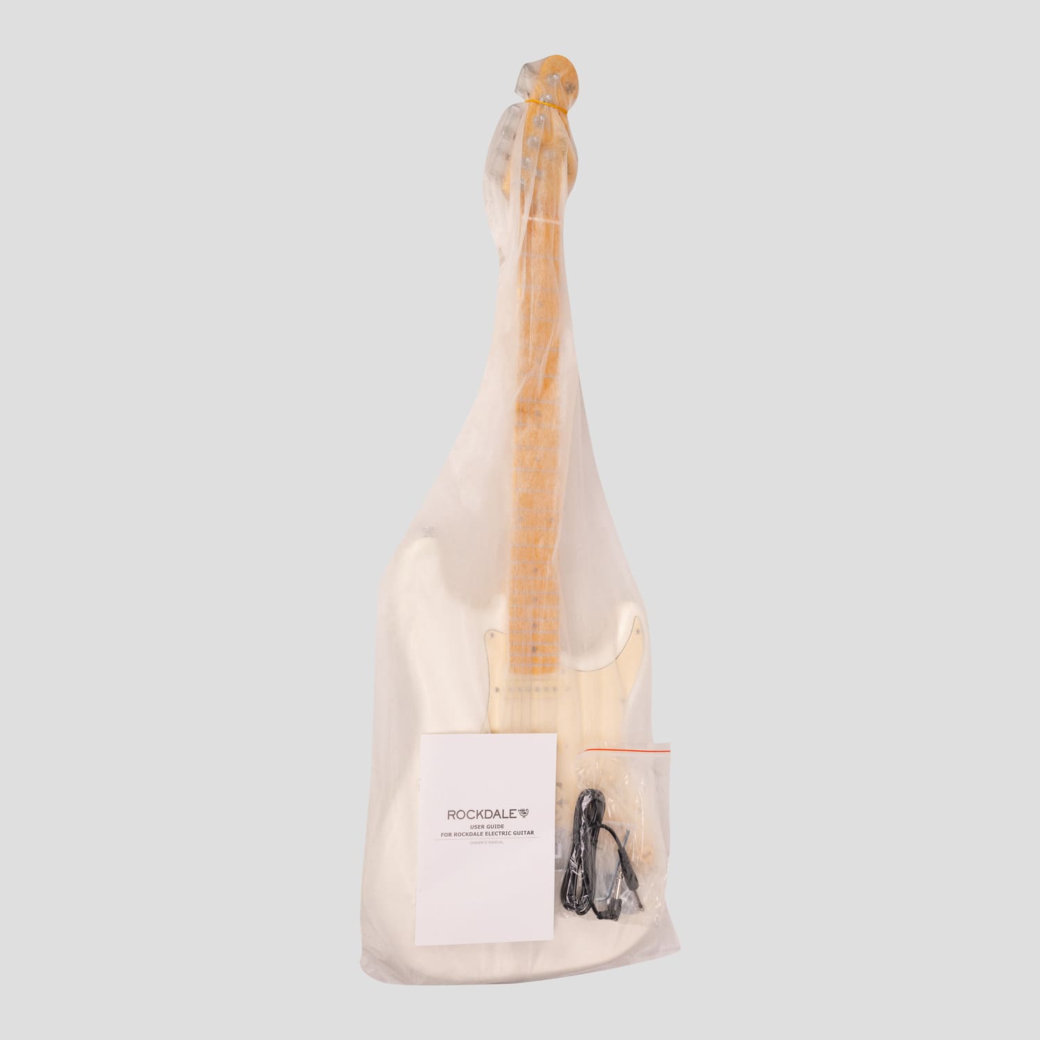 Электрогитара Rockdale Stars Classic HSS Maple Cream White - 21