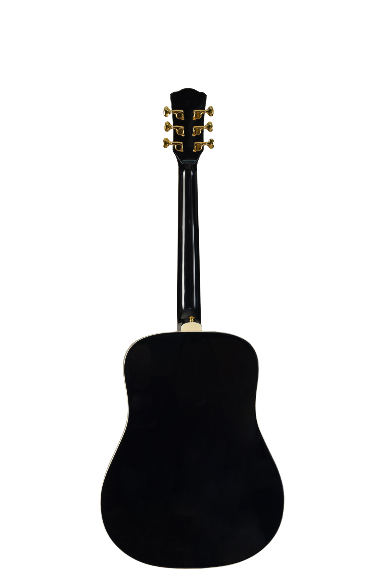 Акустическая гитара Rockdale Aurora D7 BK Gloss, Черный - 14