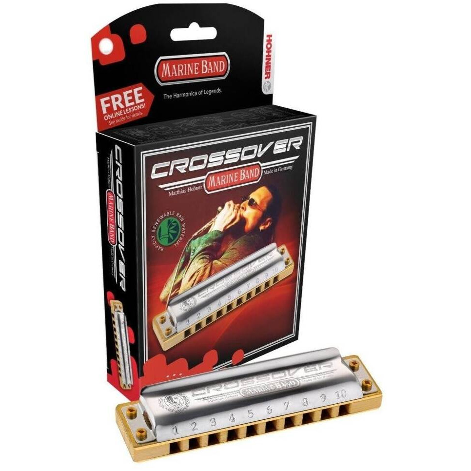 Губная гармошка Hohner Marine Band Crossover 2009/20 G - 8