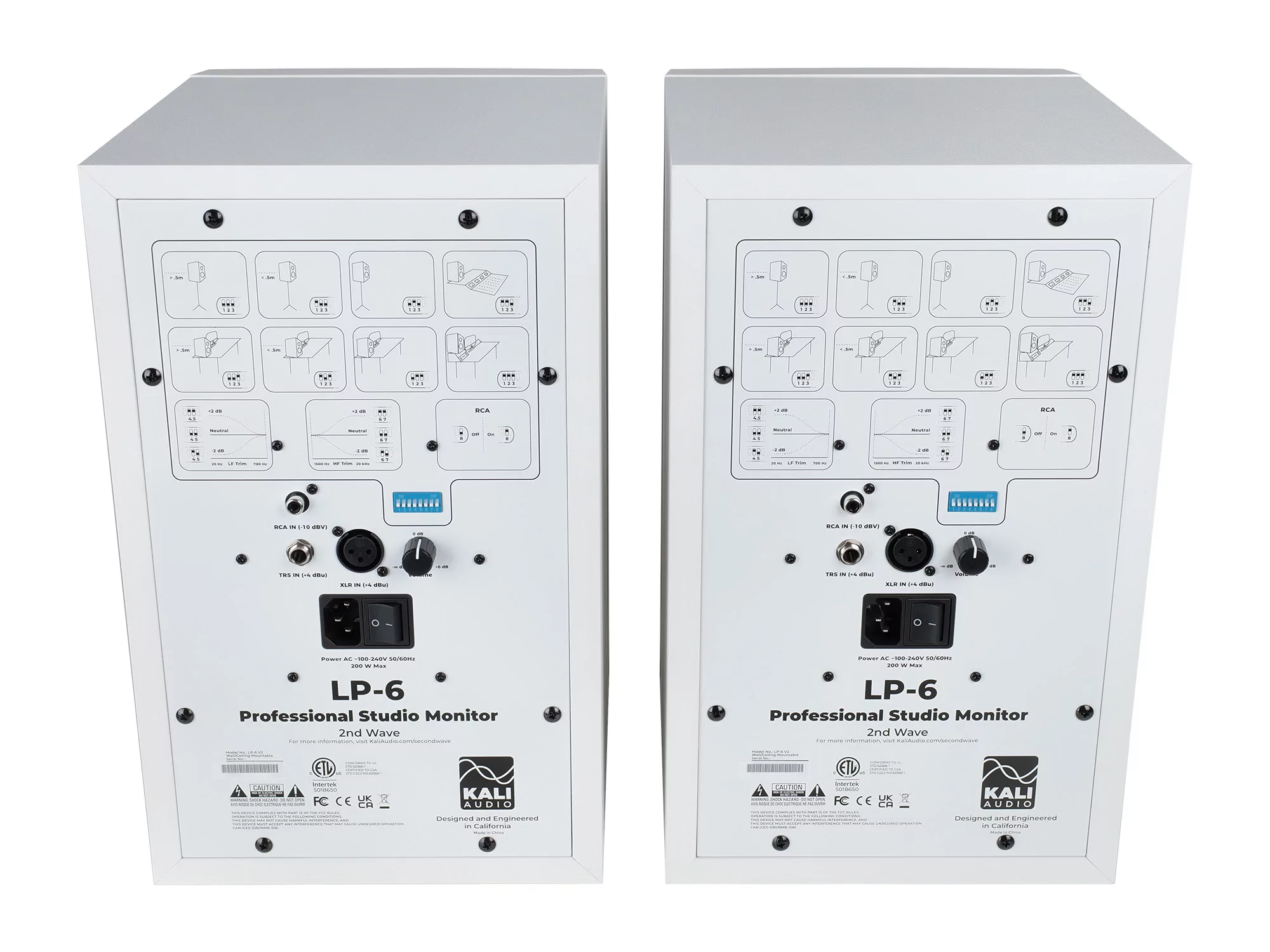 Студийный монитор Kali Audio LP-6W V2 - 7