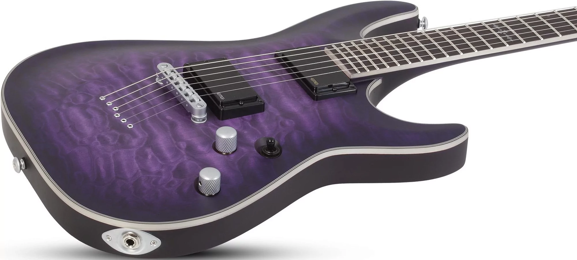 Электрогитара Schecter C-1 PLATINUM Satin Purple Burst - 18
