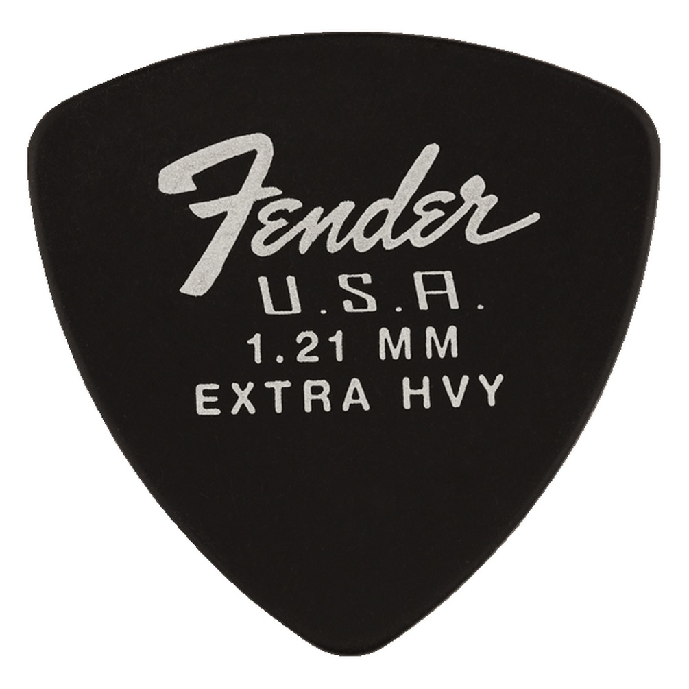 Медиаторы Fender 346 DURA-TONE 1.21 12 PK Black - 5