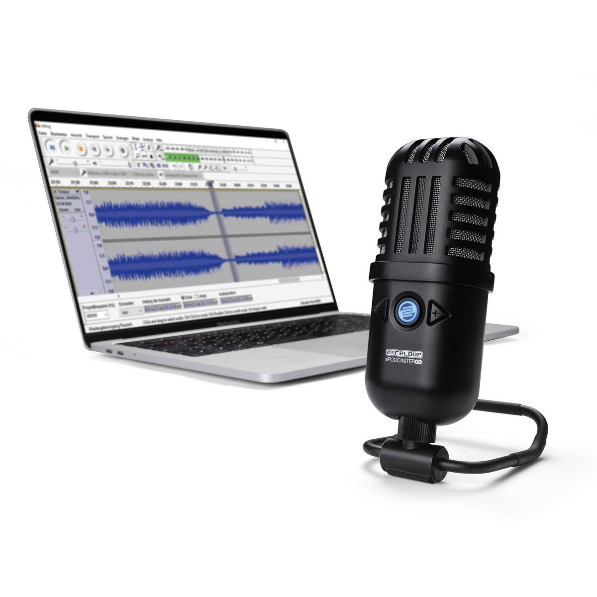 Профессиональный usb конденсаторный микрофон Reloop sPodcaster Go - 9