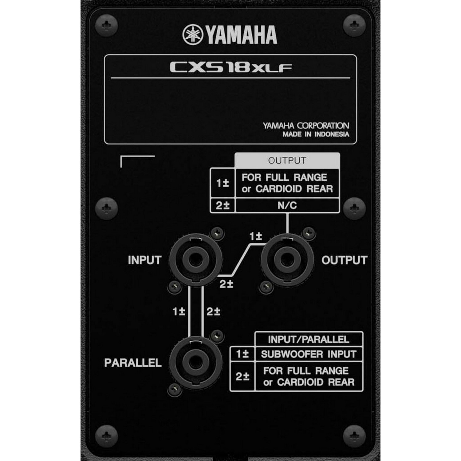 Пассивный сабвуфер Yamaha CXS18XLF - 16