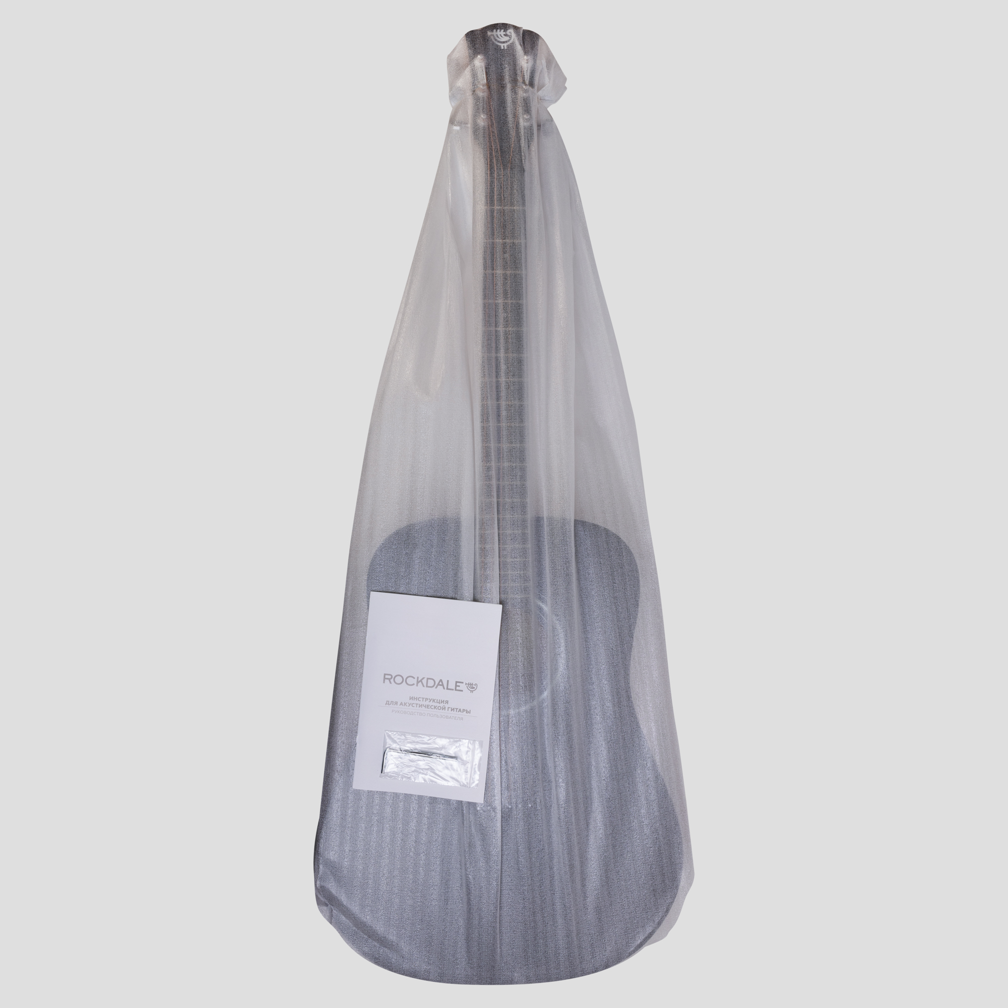 Акустическая гитара Rockdale Aurora D3 Bk Gloss, Черный - 20