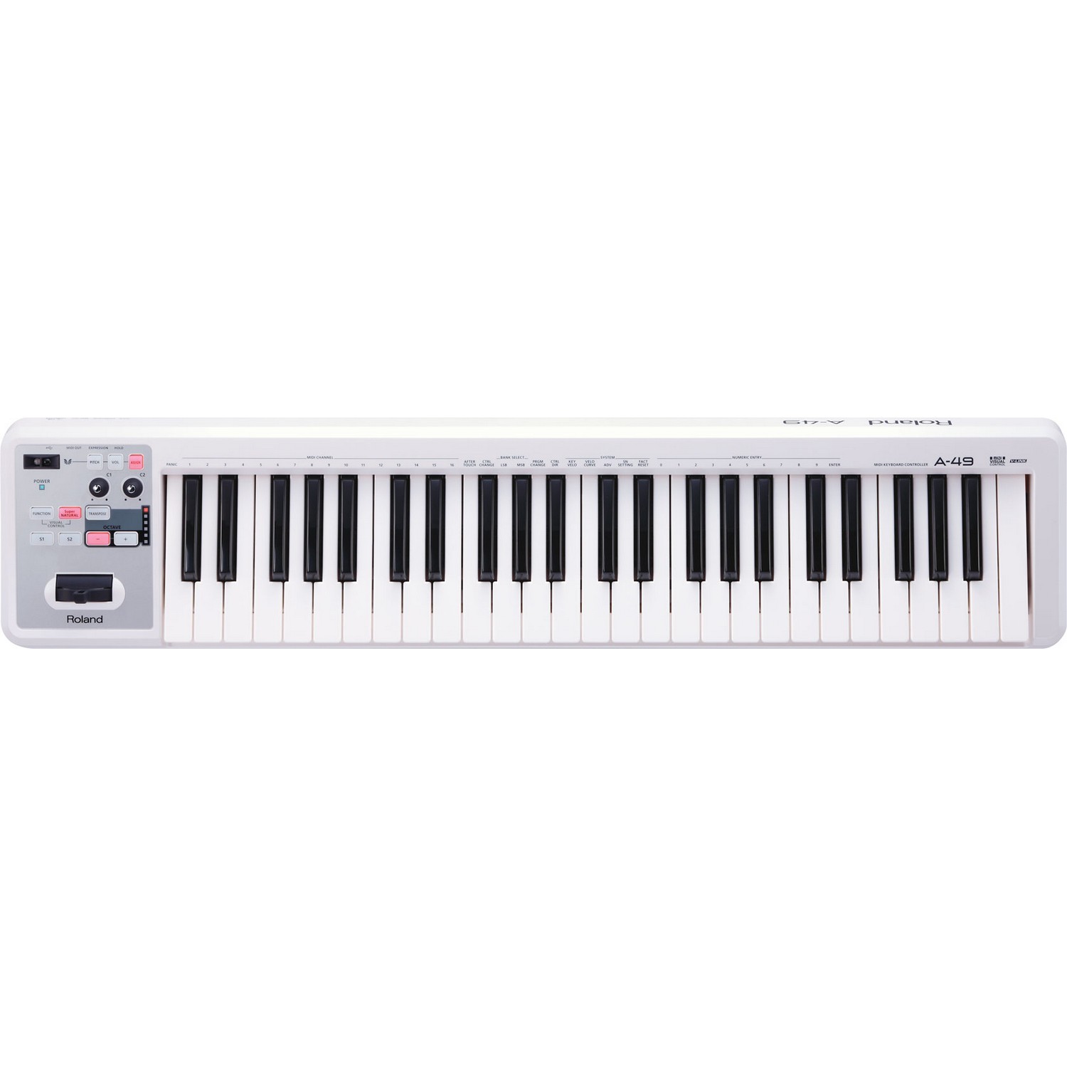 Midi-клавиатура Roland A-49-WH - 10