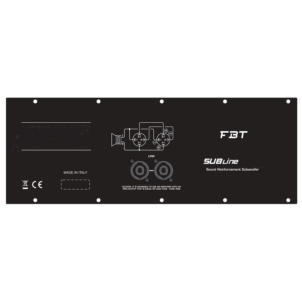 Сабвуфер FBT SUBLINE 118S - 9